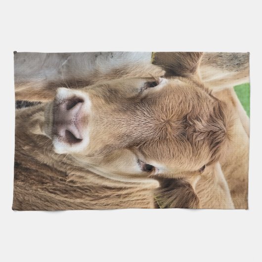 CUTE CALF THEEDOEK (Horizontaal)