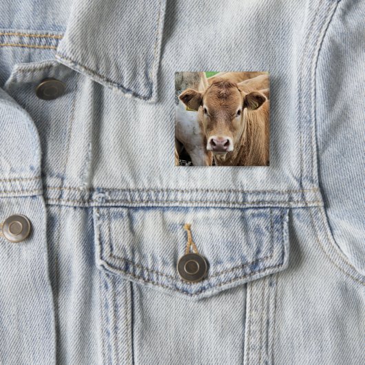 CUTE CALF VIERKANTE BUTTON 5,1 CM (In situ)