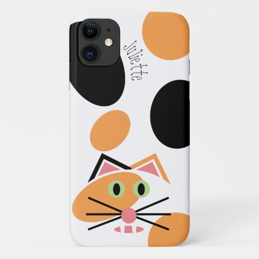 Cute Calico Cat Case-Mate iPhone Case (Achterkant)