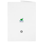 Cute Calico Cat Love Greeting (Achterkant)