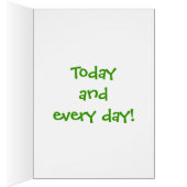 Cute Calico Cat Love Greeting (Binnen (Rechts))