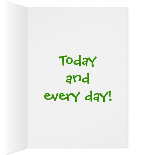 Cute Calico Cat Love Greeting (Binnen (Rechts))