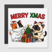 Cute Calico & Siamese Kitten Gift (Voorkant / Achterkant)