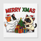 Cute Calico & Siamese Kitten Gift (Voorkant)