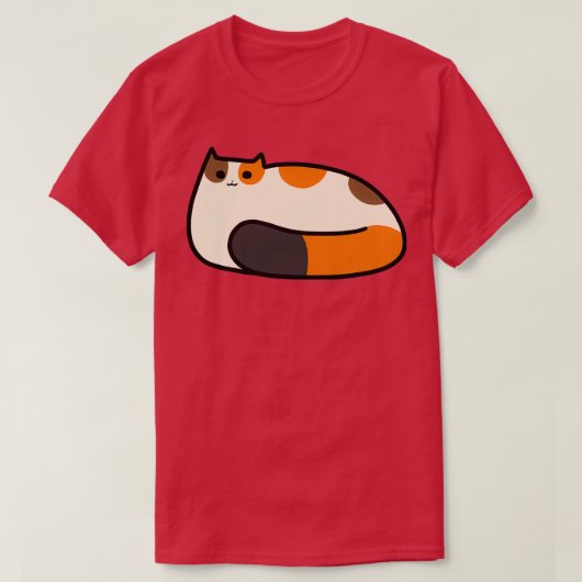 Cute Calico T-shirt (Design voorkant)