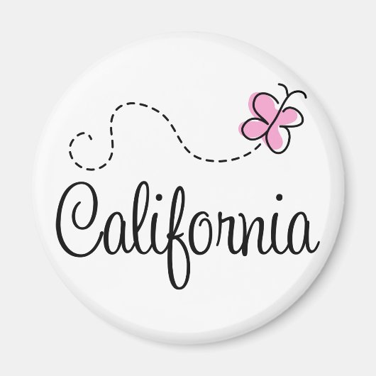 Cute California Design Magneet (Voorkant)