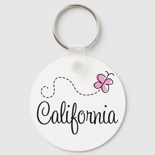Cute California Design Sleutelhanger (Voorkant)