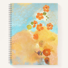 Cute California Oranje Poppies Fields Notitieboek