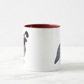 Cute California Quail Mok (Midden)