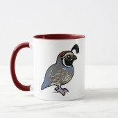 Cute California Quail Mok (Links)