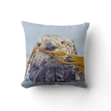 Cute California Zee Otter 2-side Pillow