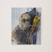 Cute California Zee Otter - Wildlife Photography Legpuzzel (Verticaal)