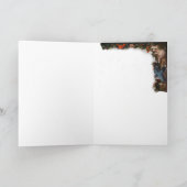 Cute Call of the Wild Kerstcard Feestdagen Kaart (Binnen)