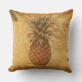 Cute  Calligrafie en ananas Buitenkussen (Voorkant)