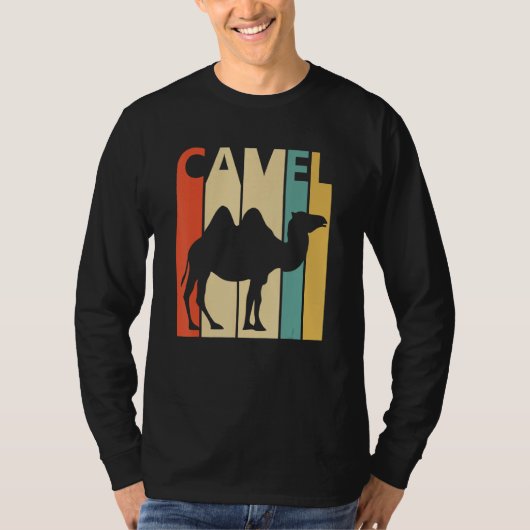 Cute Camel Animal T-shirt (Voorkant)