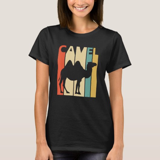 Cute Camel Animal T-shirt (Voorkant)