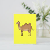Cute camel briefkaart (Staand voorkant)