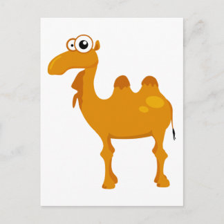 Cute camel briefkaart