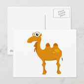 Cute camel briefkaart (Voorkant / Achterkant)