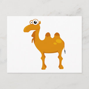 Cute camel briefkaart