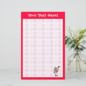 Cute Camel Briefpapier (Staand voorkant)
