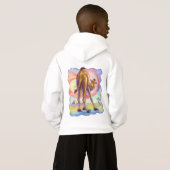 Cute Camel Coming and Going Kinder Sweatshirt (Achterkant volledig)