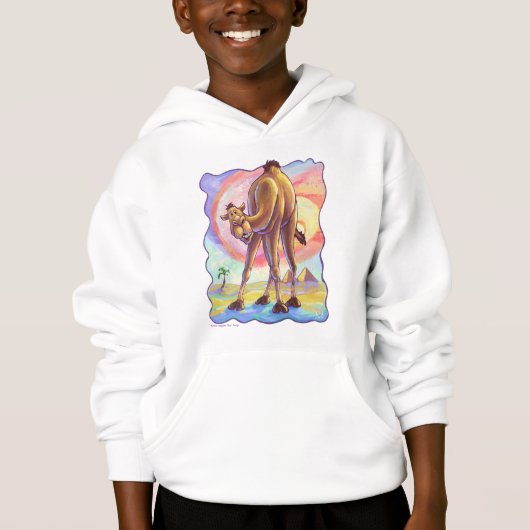 Cute Camel Coming and Going Kinder Sweatshirt (Voorkant)