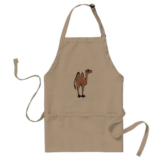 Cute Camel Design Standaard Schort (Voorkant)