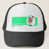 Cute Camel Design Trucker Pet (Voorkant)