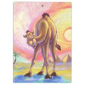 Cute Camel Kantoor Accessoires Klembord (Achterkant)