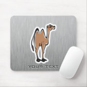 Cute Camel; metaal-look Muismat (Met muis)