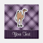 Cute Camel, Paars Magneet (Voorkant)