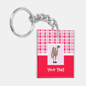 Cute Camel Sleutelhanger (Voorkant Links)