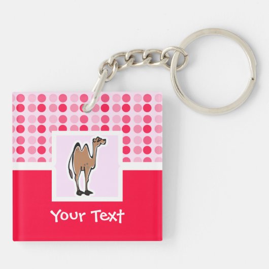 Cute Camel Sleutelhanger (Achterkant)