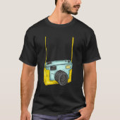 Cute Camera Camera Lover Photojournalist T-shirt (Voorkant)