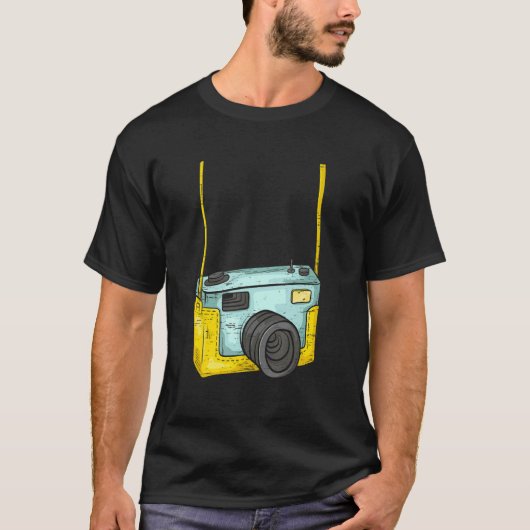 Cute Camera Camera Lover Photojournalist T-shirt (Voorkant)