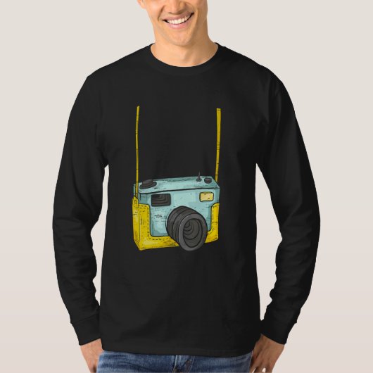 Cute Camera Camera Lover Photojournalist T-shirt (Voorkant)
