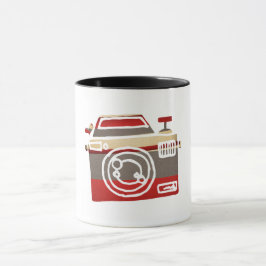 Cute Camera Love Heart Fotografie Grafisch Mok