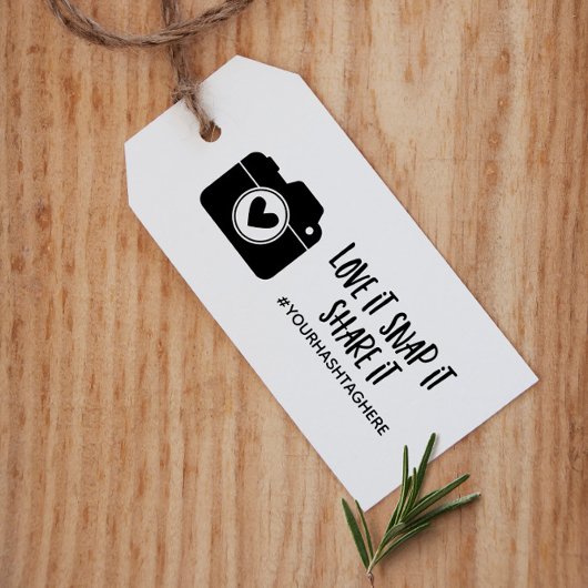 Cute Camera Love it Snap it Share it It Share it Y Rubberstempel