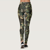Cute Camo Damesaccessoires Dames Capri Broeken Leggings (Achterkant)