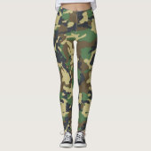 Cute Camouflage-leggings Leggings (Voorkant)