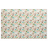 Cute Camp Critters Woodland Animals Fabric Stof (Yard (91,4 cm))