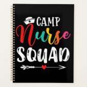 Cute Camp Nurse Squad Funny Neurses Matching Planner (Voorkant)