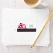 Cute Camper Address Mailing Labels (Insitu)