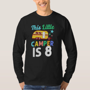 Cute Camper is 8 auto-home crème T-shirt
