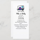 Cute Camper Programmakaart (Voorkant / Achterkant)