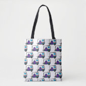 Cute Camper Tote Bag (Voorkant)