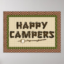 Cute Camping Poster