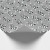 Cute Camping RV "Dit is hoe we werken", gepersonal Cadeaupapier (Hoek)