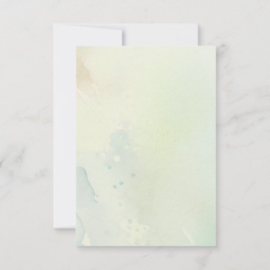 Cute Camping Thmed Baby shower Hartelijk dank Bedankkaart (Achterkant)